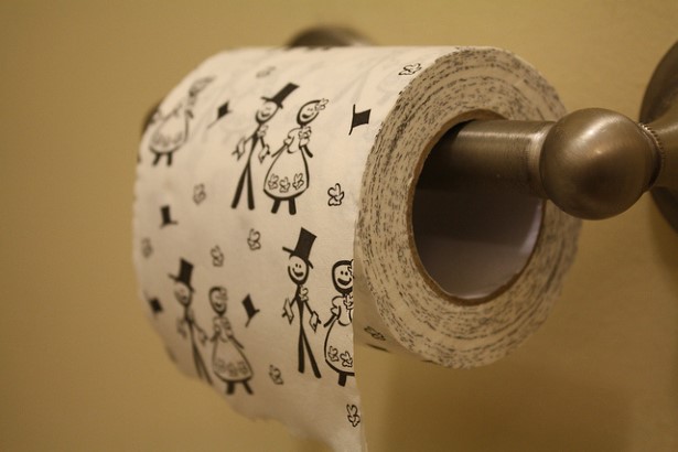 Toilet paper!