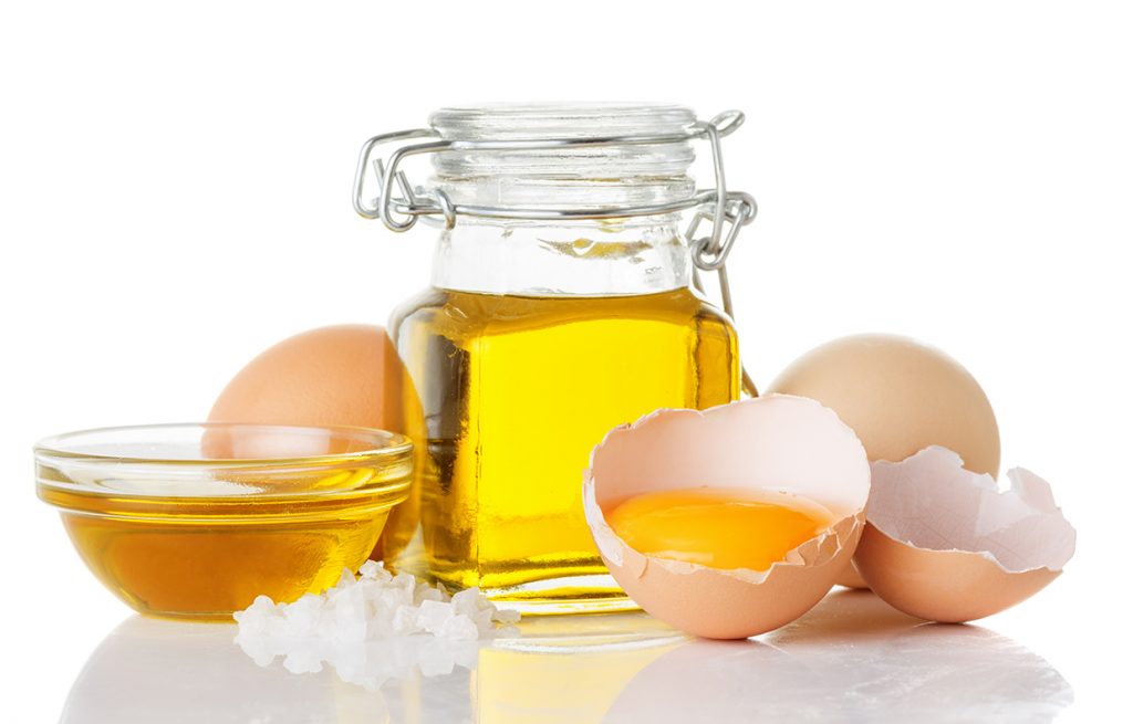Mascarilla De Huevo Y Aceite De Oliva