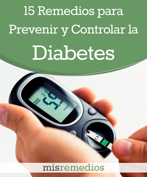 15 Remedios para Prevenir y Controlar la Diabetes